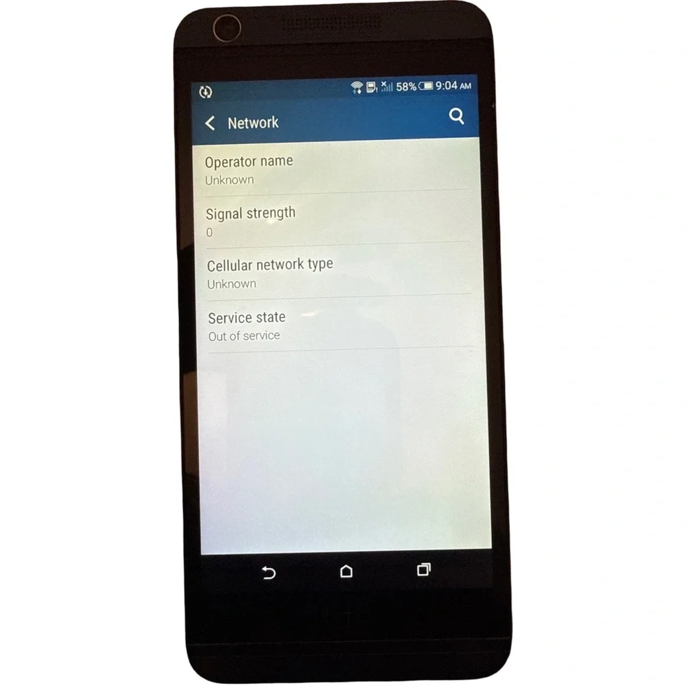 HTC sleek smartphone